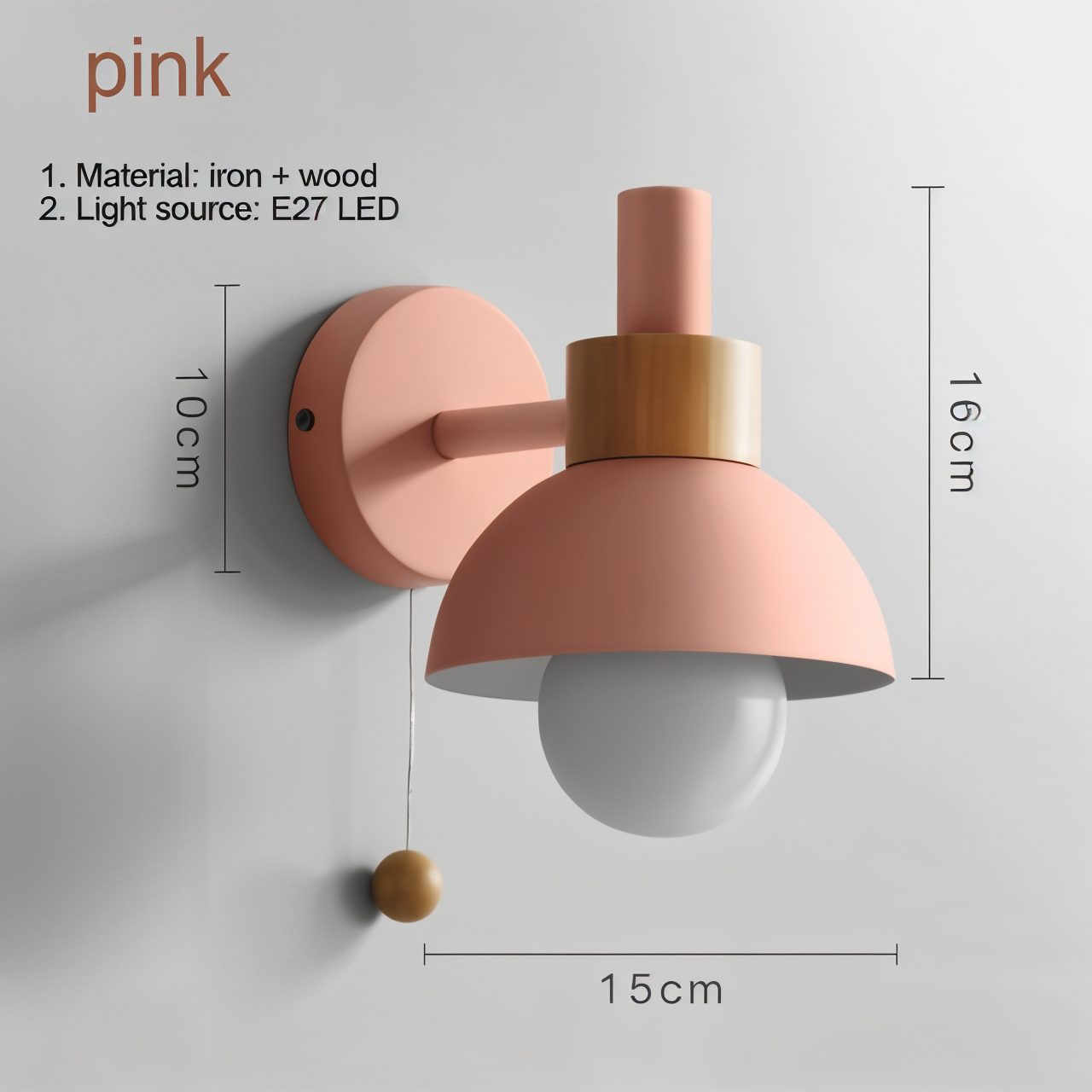Modern Macaron Heat Lamp - Elegant Lighting for Every Room