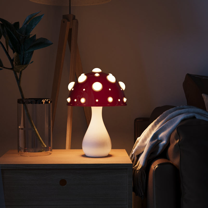 Mushroom AuraLamp - Wireless Mood Light with Adjustable LED