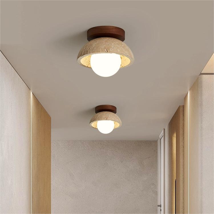 EdgeStone - Stilig Beige Industriell Vägglampa