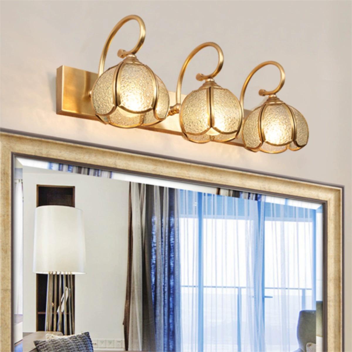 Luminous Elegance – Stylish Multi-Arm Bathroom Wall Lamp