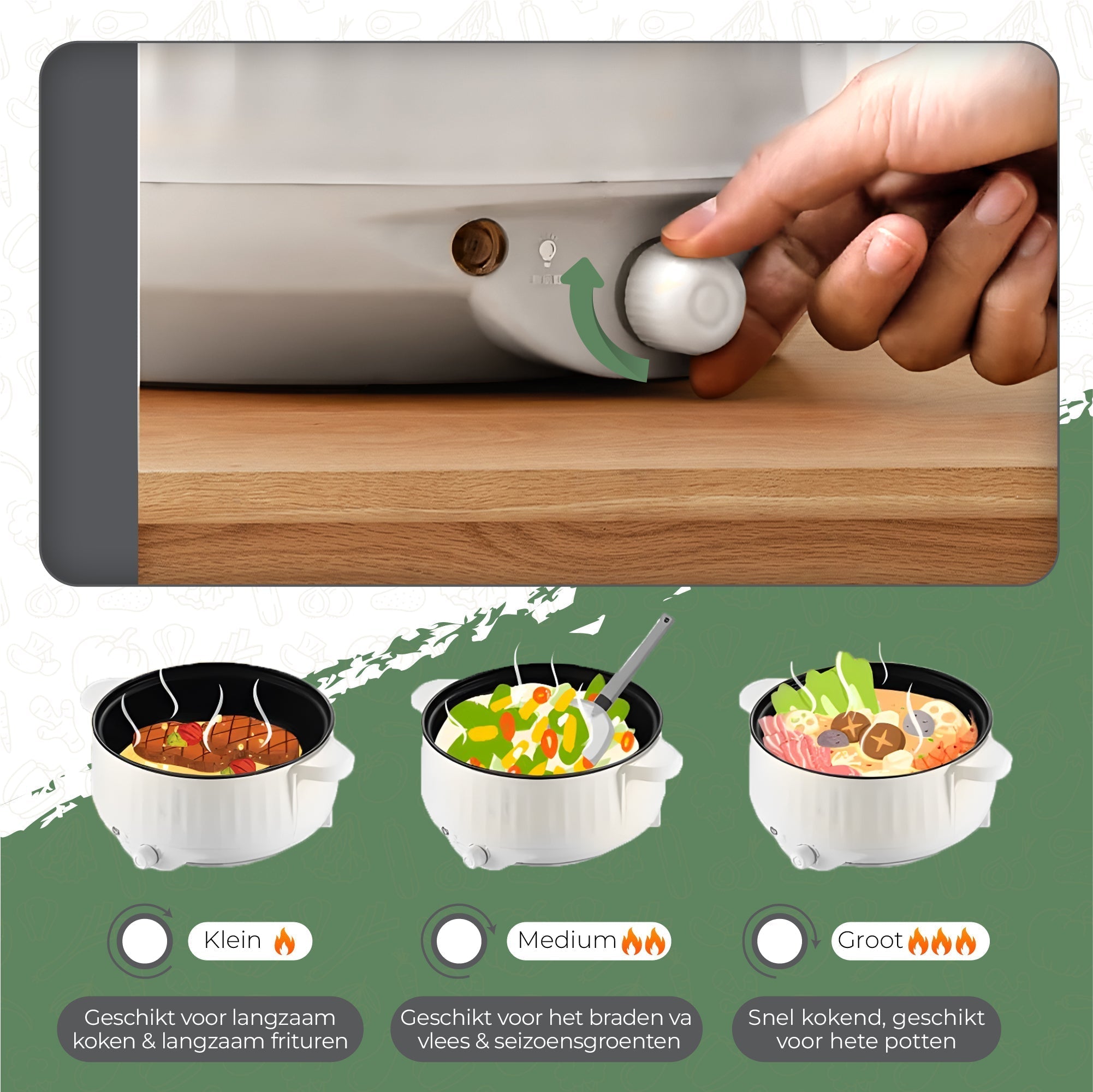 FlexiCooker – Stylish Electric Multicooker for Cooking