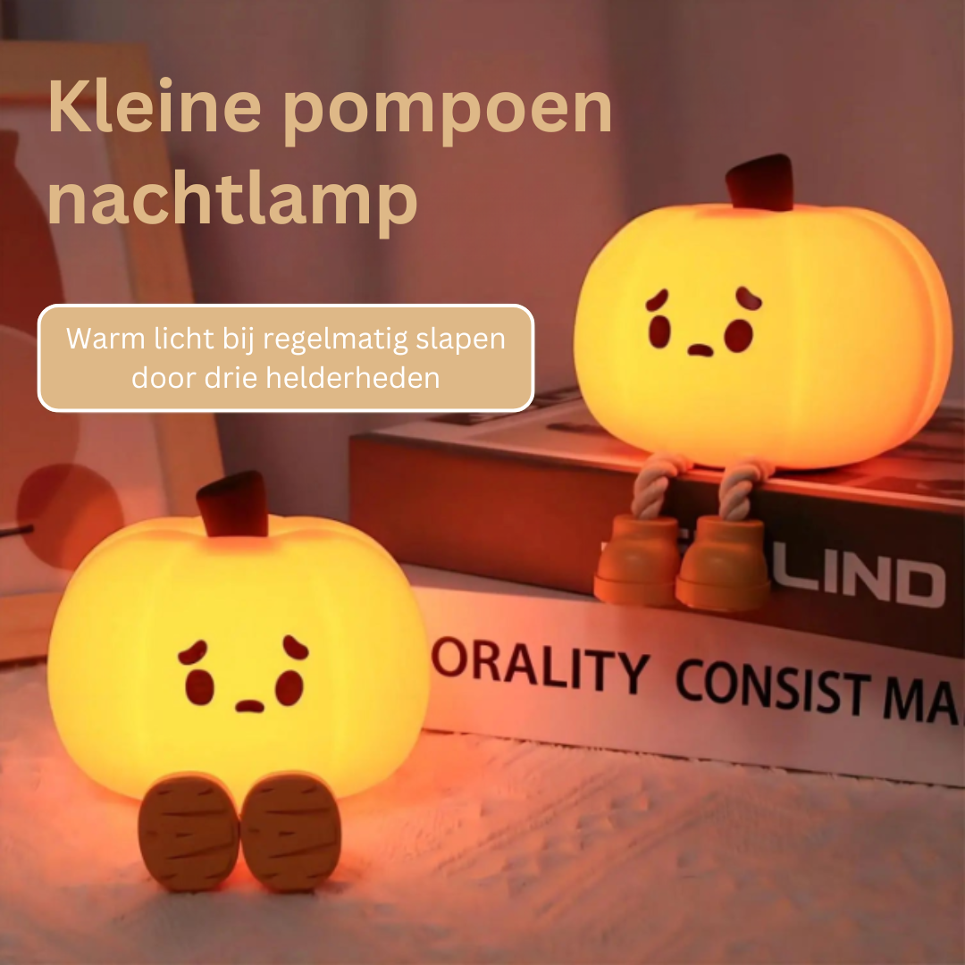 GlowPumpkin Lamp - Atmospheric Night Lamp with Warm Glow