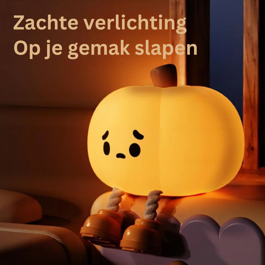 GlowPumpkin Lamp - Atmospheric Night Lamp with Warm Glow