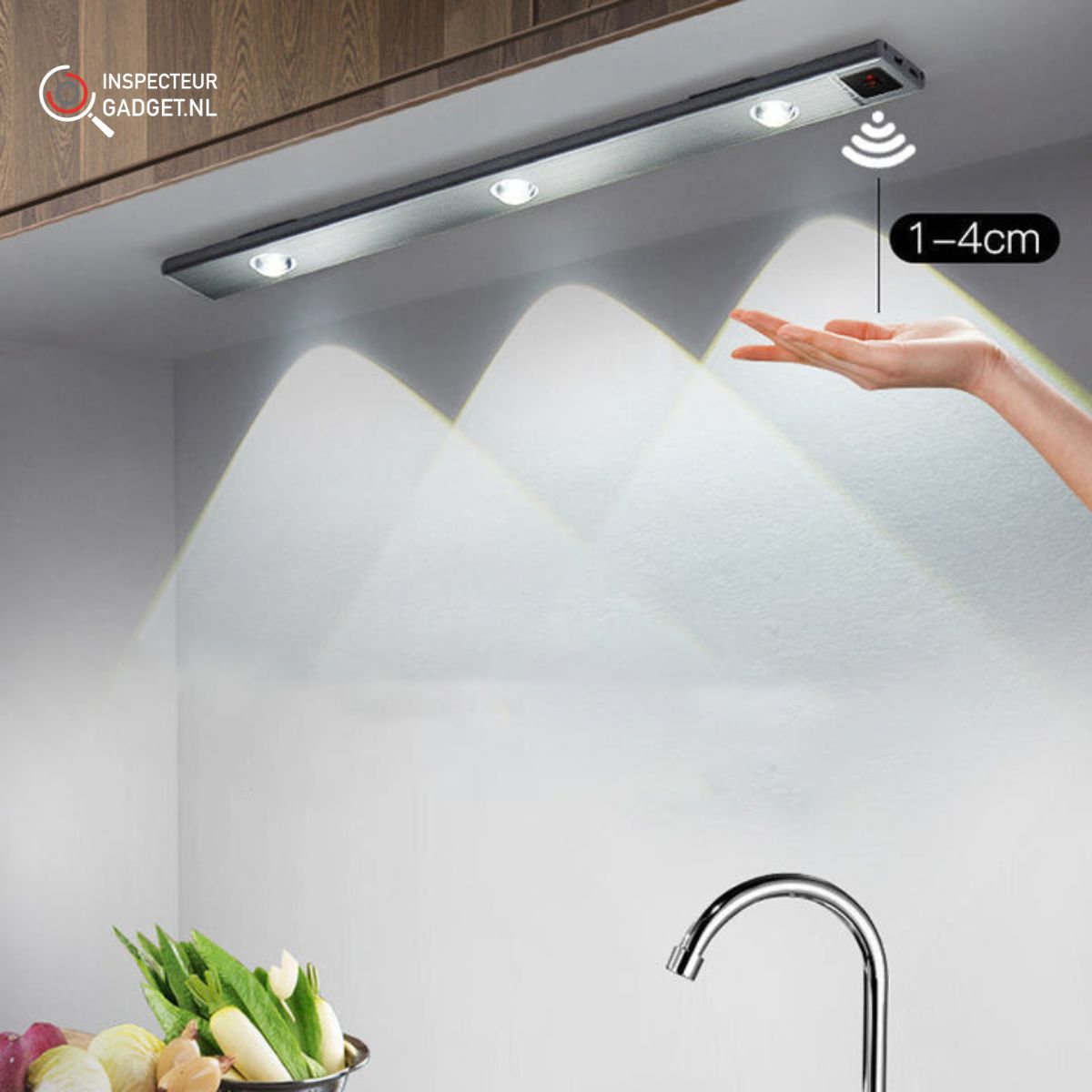 Wireless LED Spotbar - Light up your home without cables!