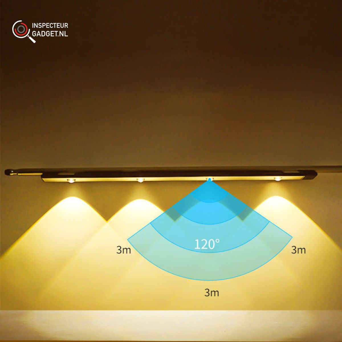 Wireless LED Spotbar - Light up your home without cables!