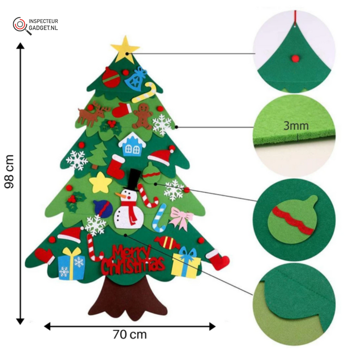 DIY Christmas Tree - A Christmas tree of your own for your child!