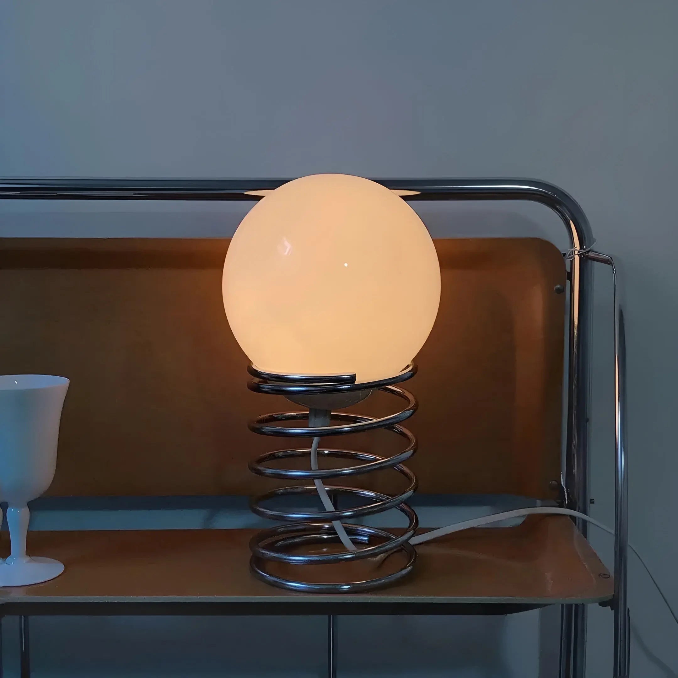 Spring Moon Glow - Elegant Moon Lamp with Customizable, Celestial Light