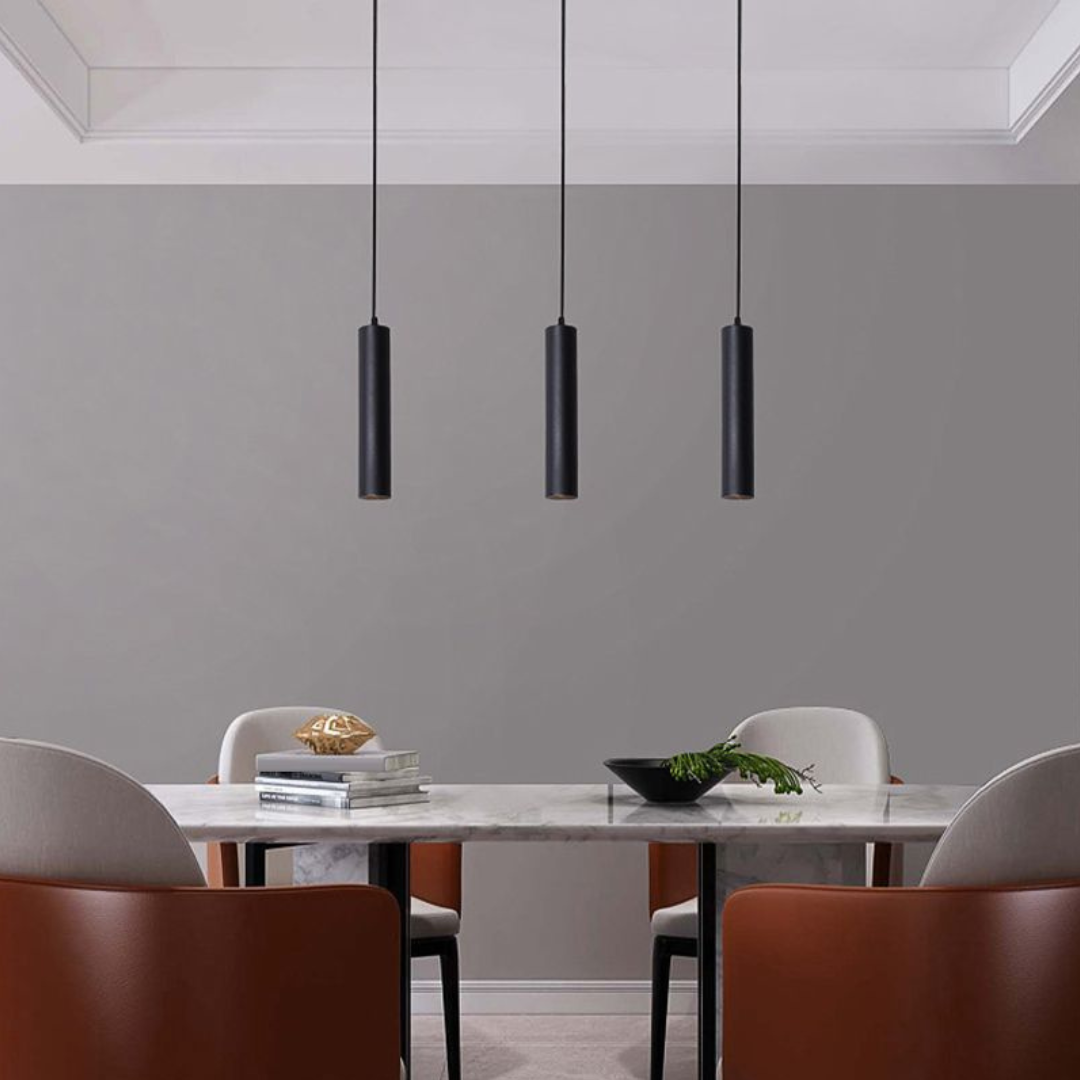 Modern Cylindrical Pendant Lamp - Elegant and Durable
