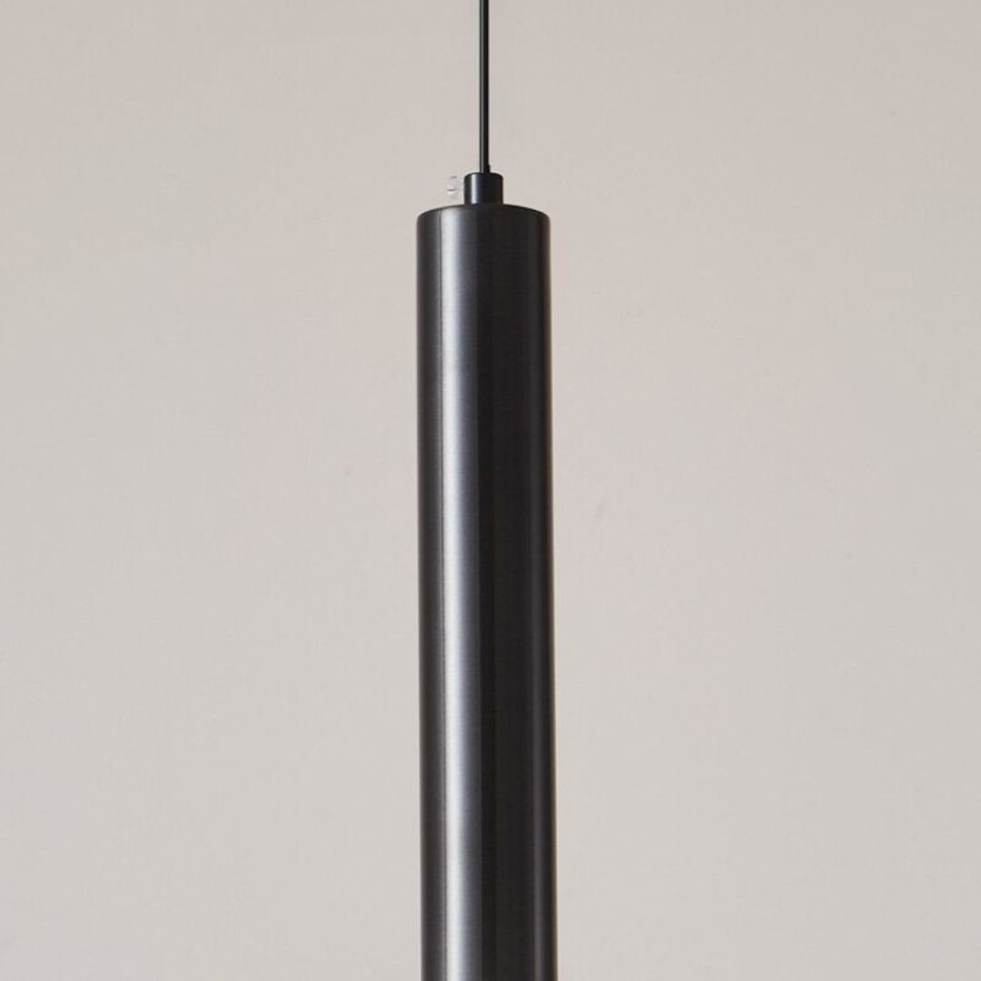 Luxe Minimalist LED Ceiling Lamp in Copper – Adjustable and Elegant