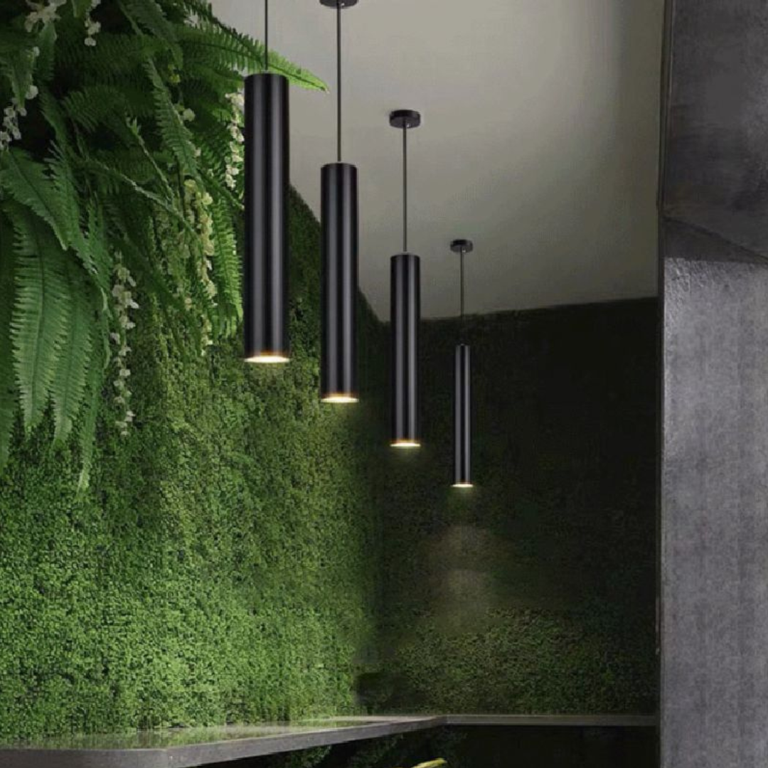 Modern Cylindrical Pendant Lamp - Elegant and Durable