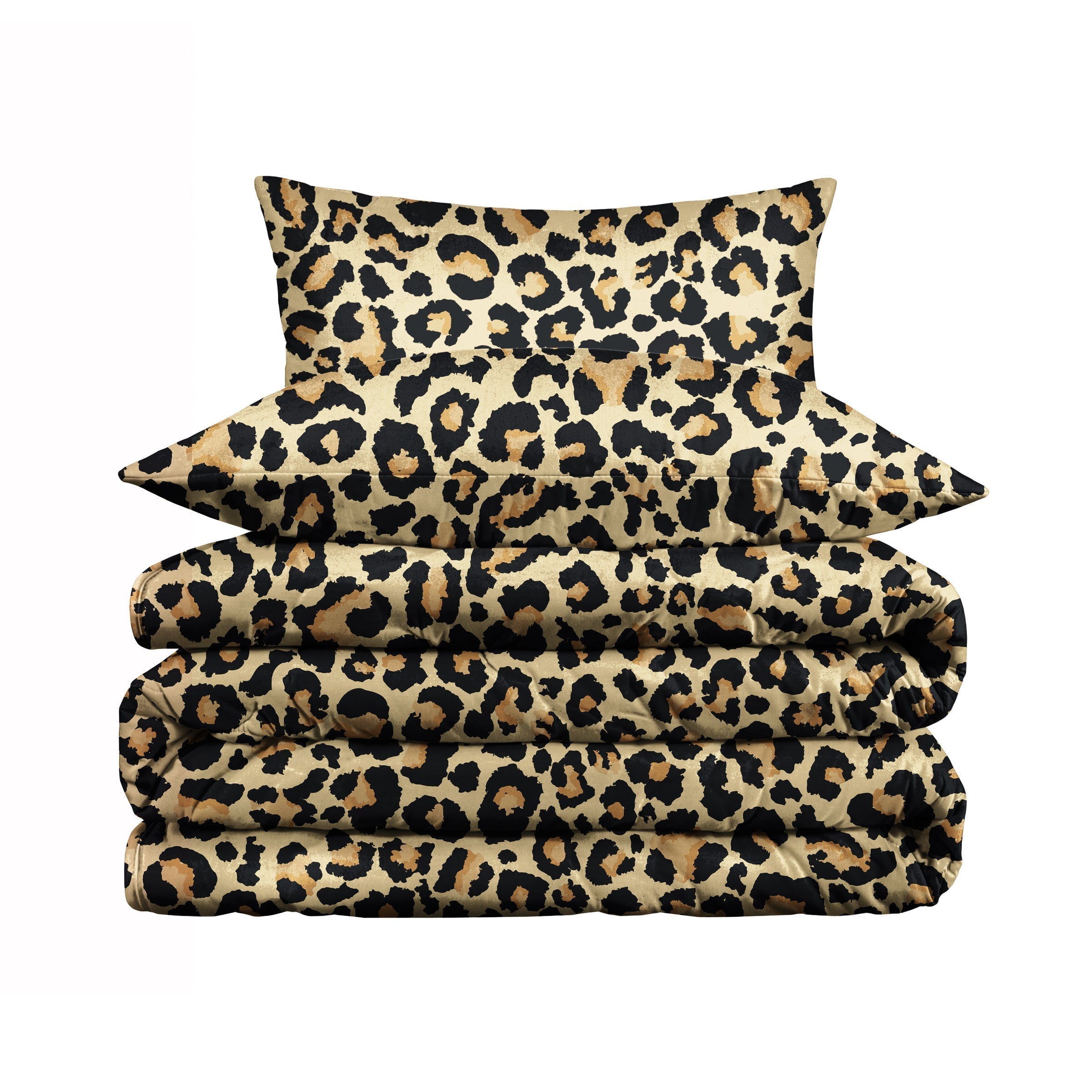 LeopardGlee – Luxury Egyptian Cotton Bedding Set