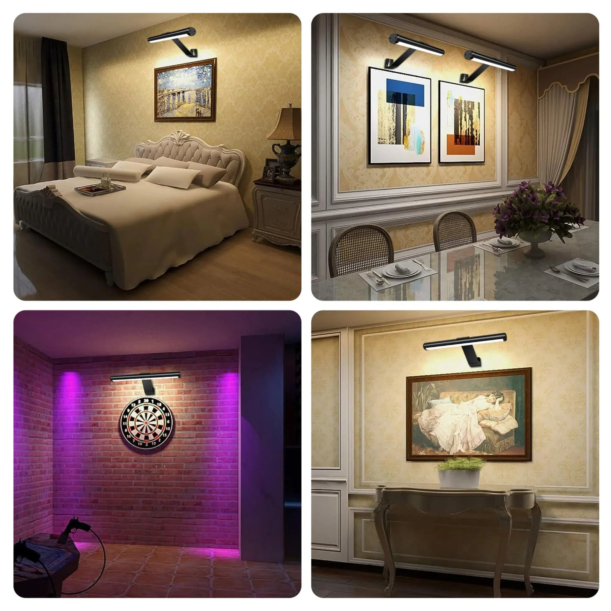 Galleri Lampa - Trådlös Uppladdningsbar Vägglampa