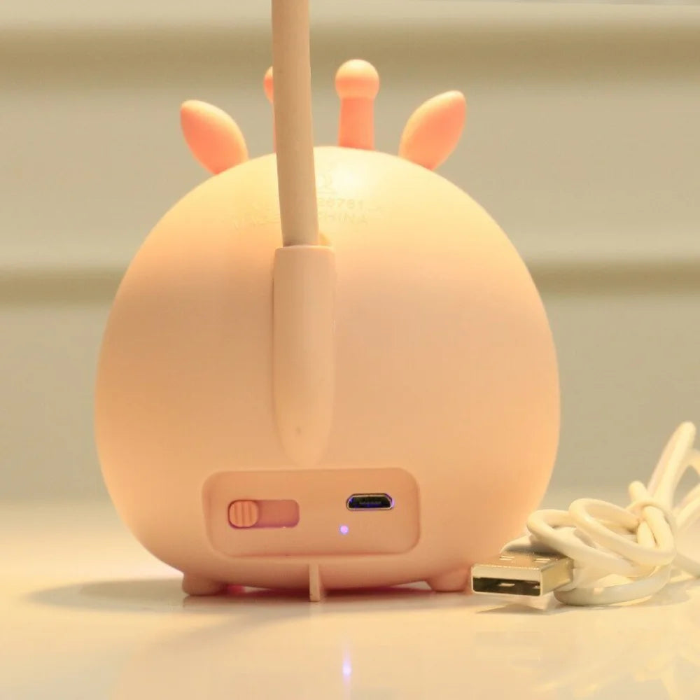BrightBuddy - Säker LED Barnlampa med Nattfunktion