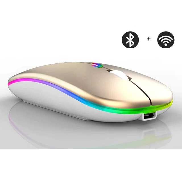 LuxeClick Mouse – Wireless Rechargeable Bluetooth Mouse