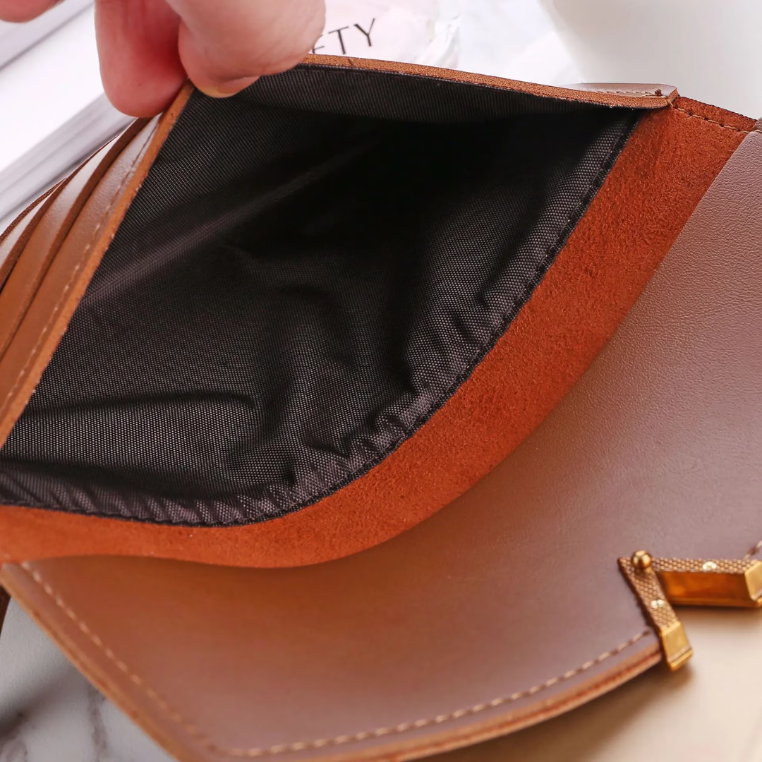 VelvetLux - Stylish Leather Wallet for Women