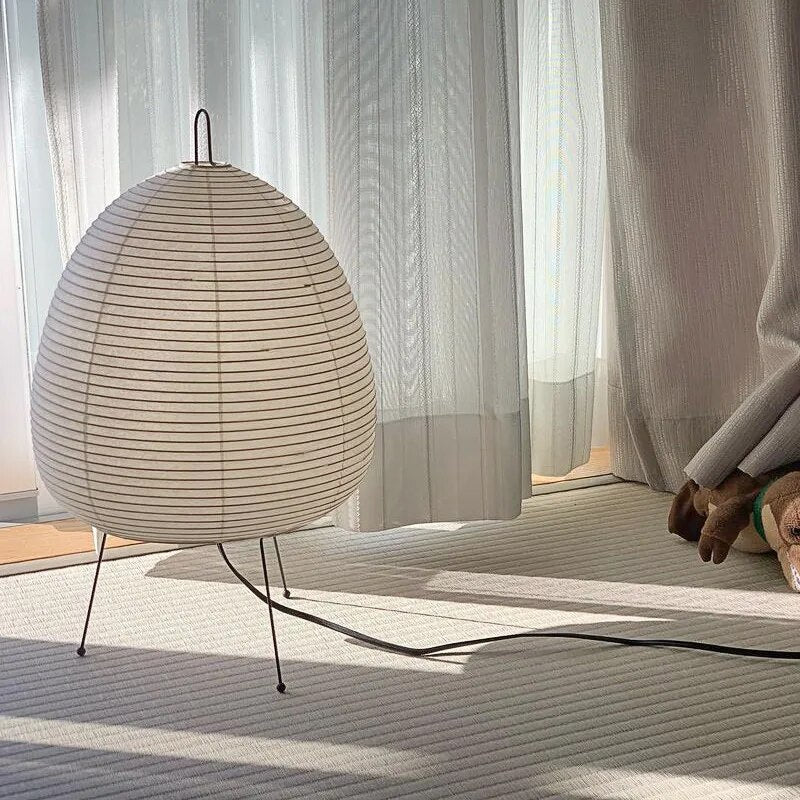 RadiantHue: Enchanting Rice Paper Lamp for Harmonious Lighting