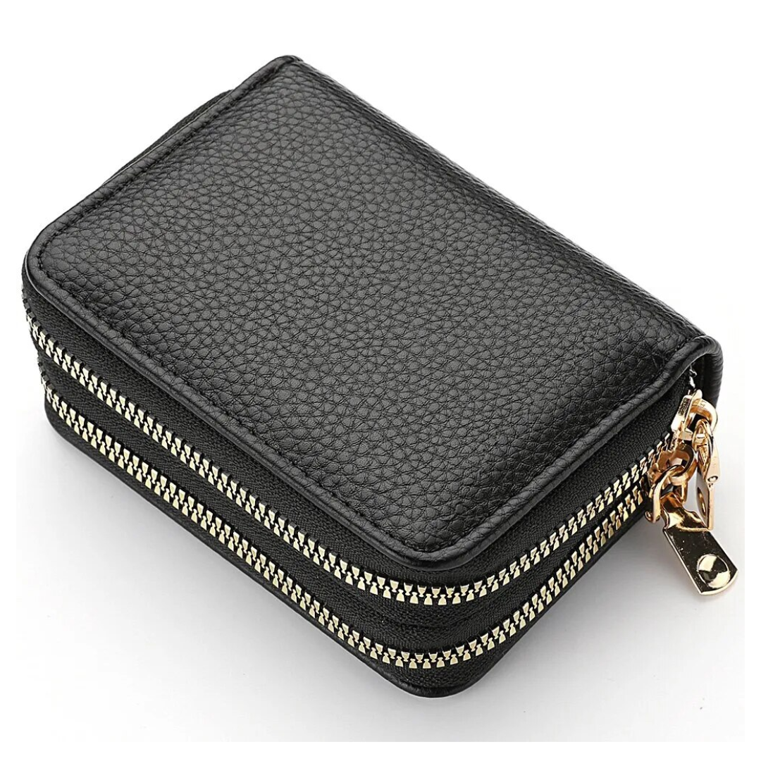 MiniWallet - Trendy Lychee Print Wallet