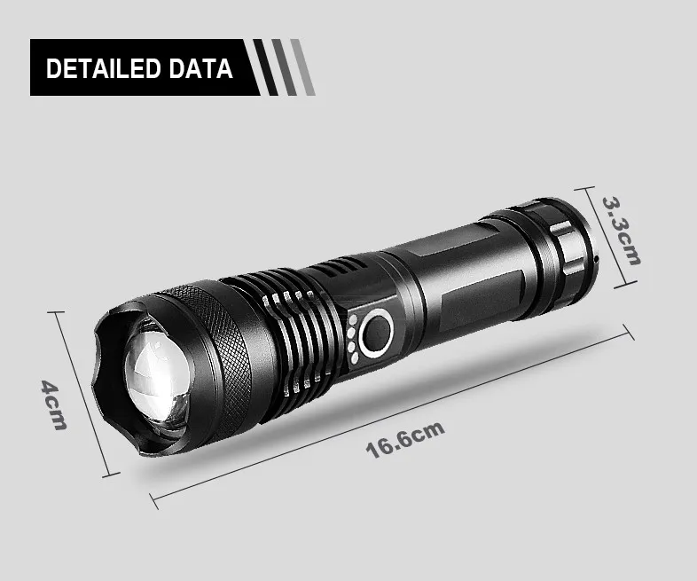PowerBeam – Rechargeable LED Flashlight for Adventure