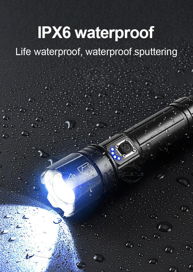 PowerBeam – Rechargeable LED Flashlight for Adventure