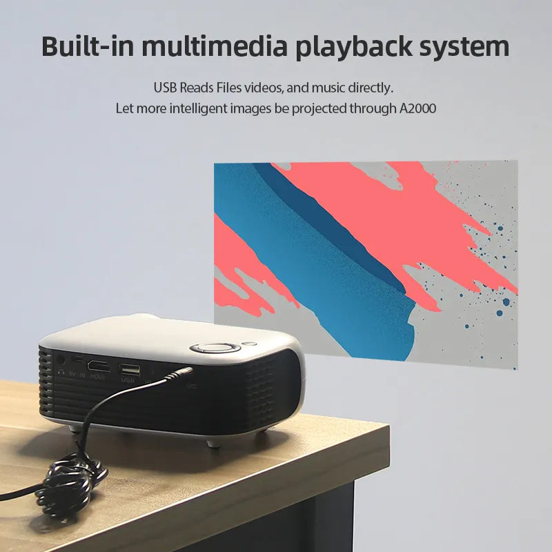 MiniCine Projector - Compact Cinema Experience for the Home
