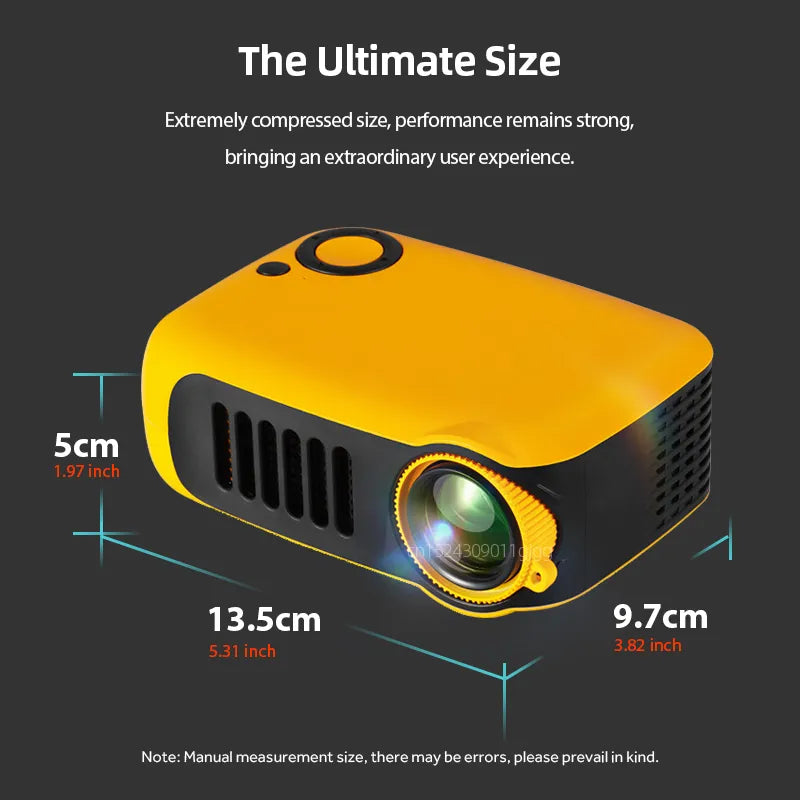 MiniCine Projector - Compact Cinema Experience for the Home
