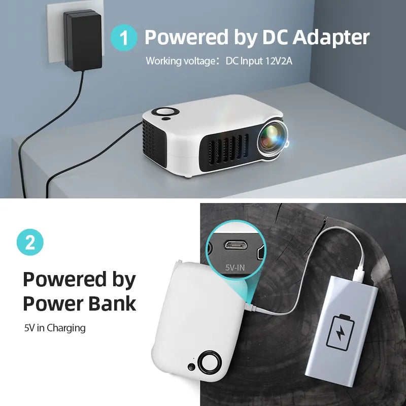MiniCine Projector - Compact Cinema Experience for the Home
