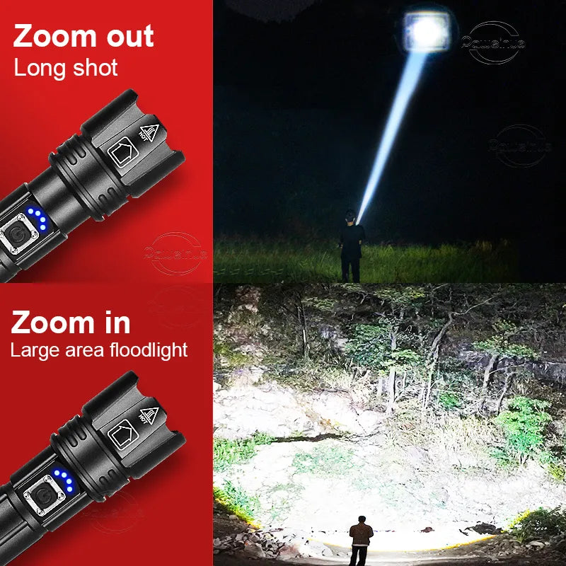 PowerBeam – Rechargeable LED Flashlight for Adventure