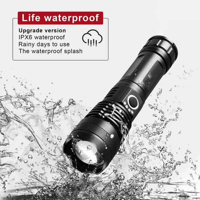 PowerBeam – Rechargeable LED Flashlight for Adventure