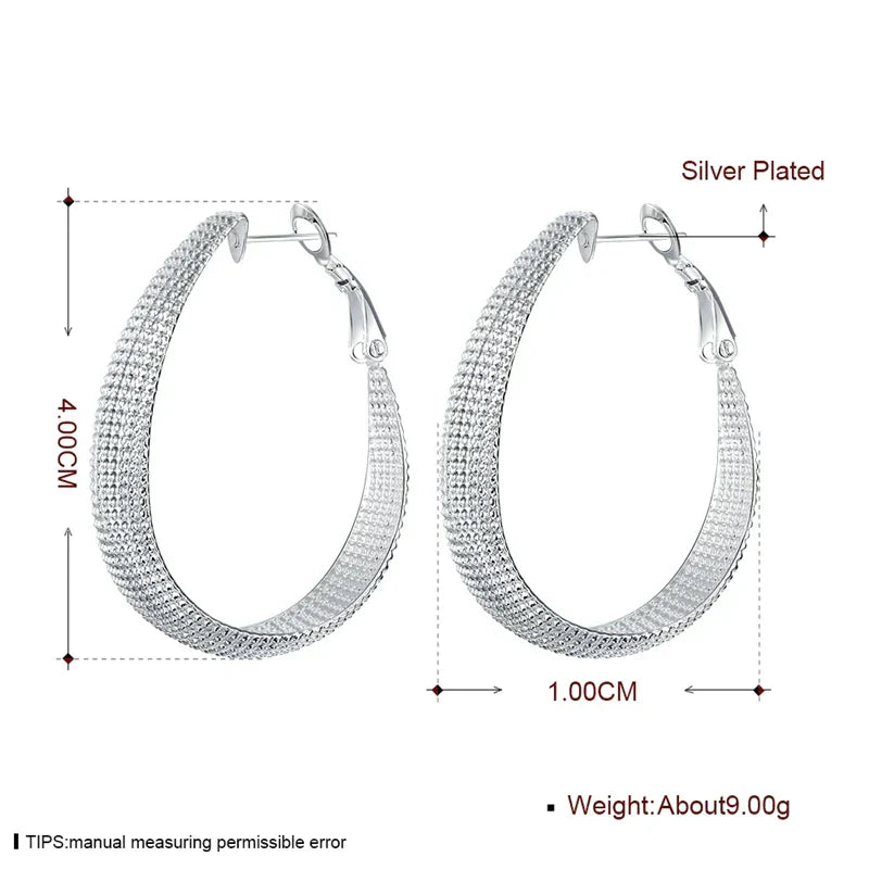 Elegant Silver Earrings from Europe | Perfect for every occasion and every moment!