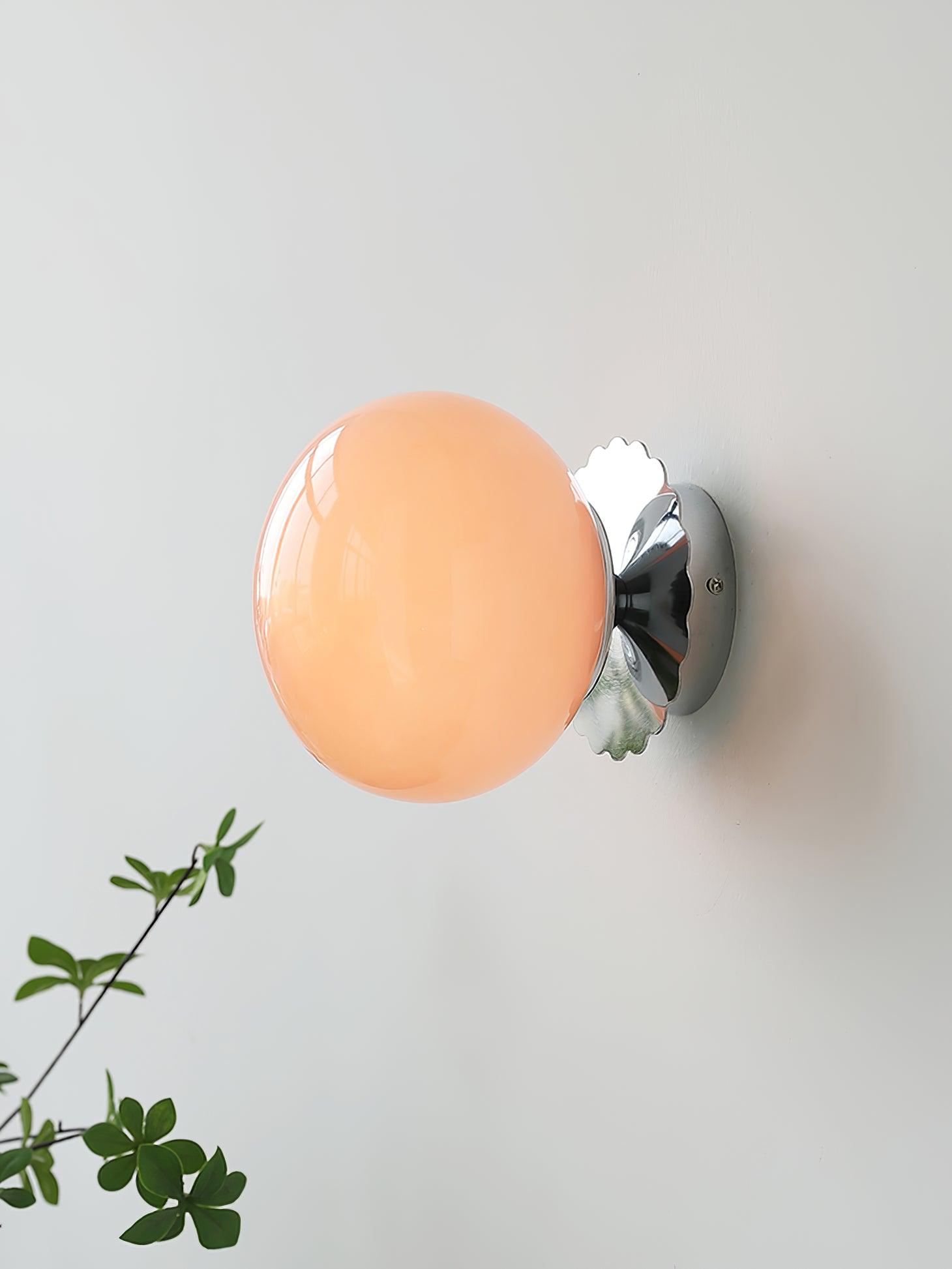 ChicGlow - Elegant Pink Glass Lamp for Stylish Homes