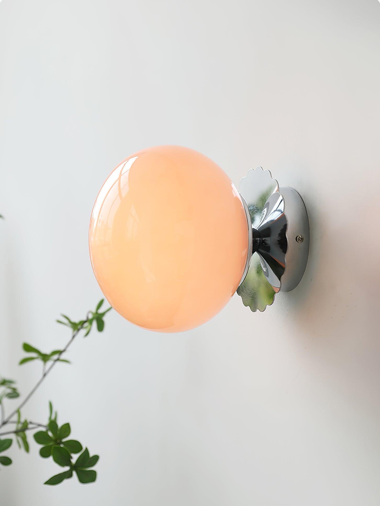 ChicGlow - Elegant Pink Glass Lamp for Stylish Homes