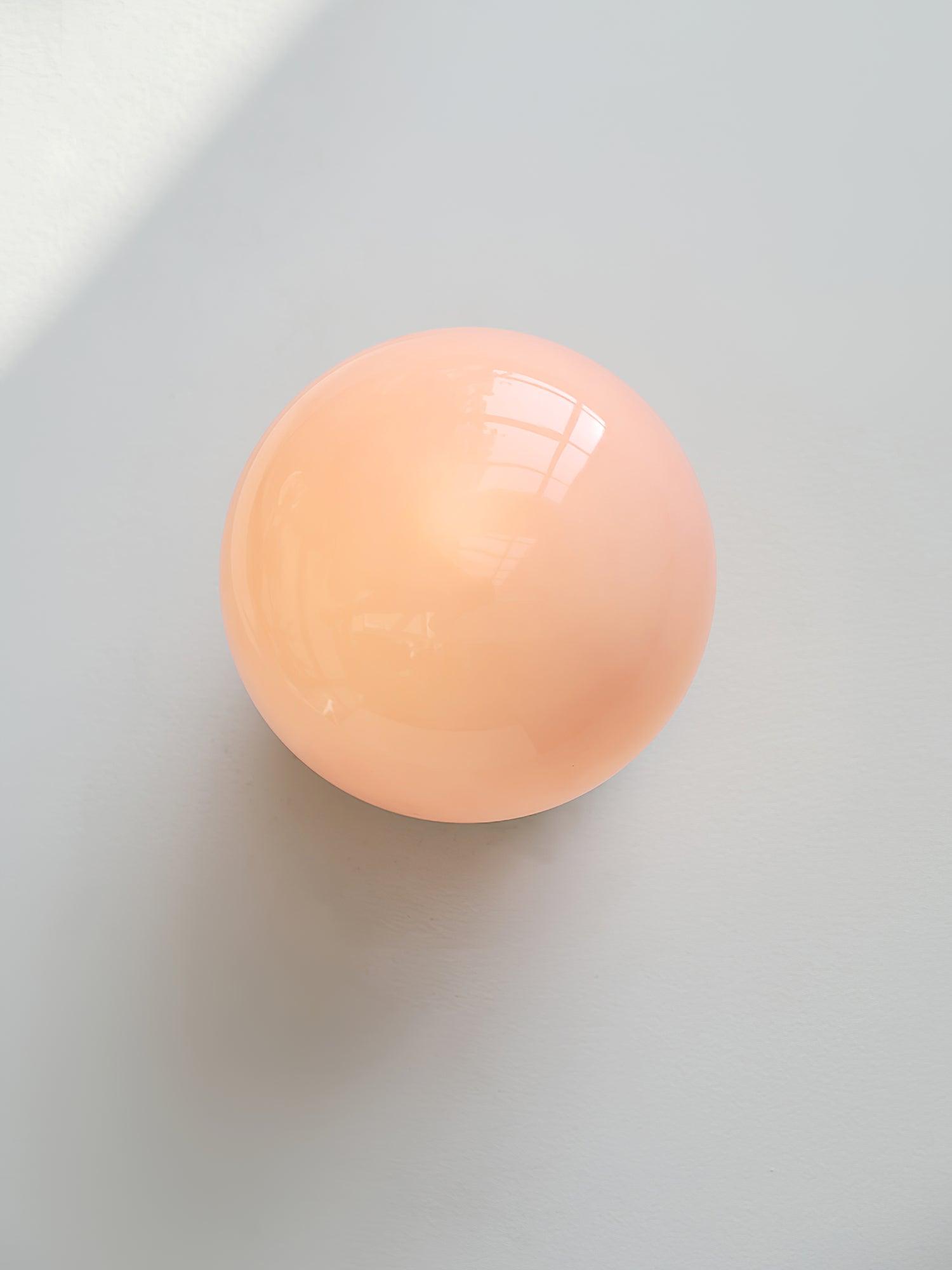 ChicGlow - Elegant Pink Glass Lamp for Stylish Homes