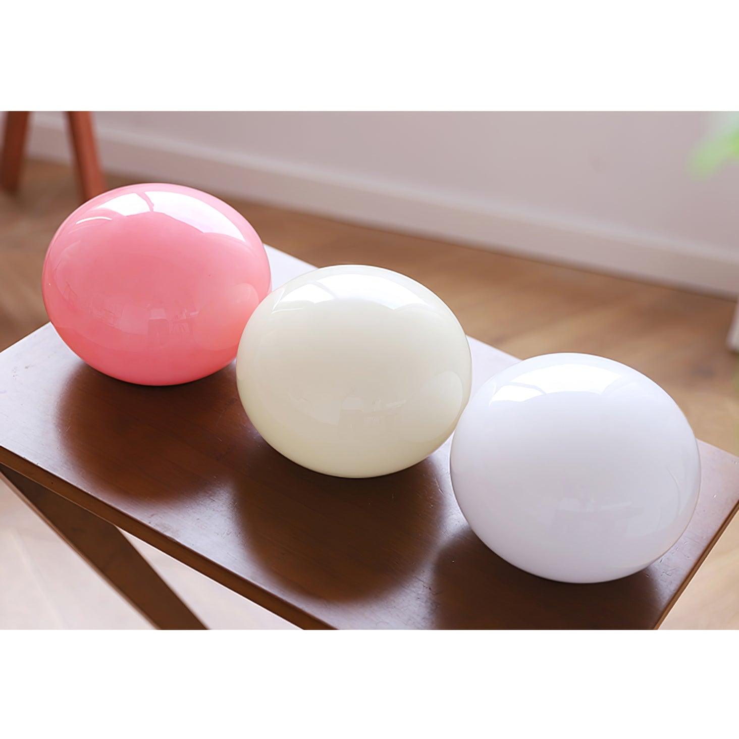 ChicGlow - Elegant Pink Glass Lamp for Stylish Homes