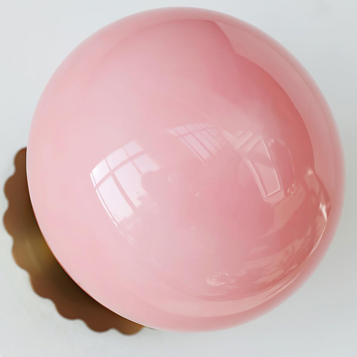 ChicGlow - Elegant Pink Glass Lamp for Stylish Homes