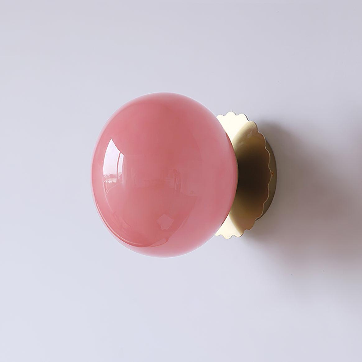 ChicGlow - Elegant Pink Glass Lamp for Stylish Homes
