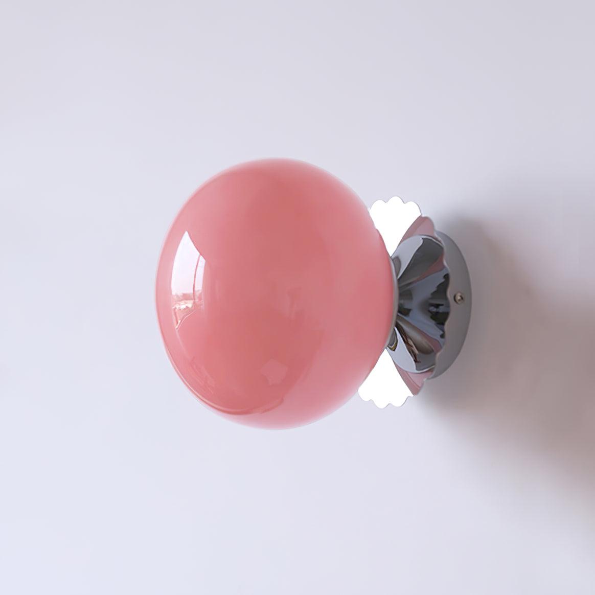 ChicGlow - Elegant Pink Glass Lamp for Stylish Homes