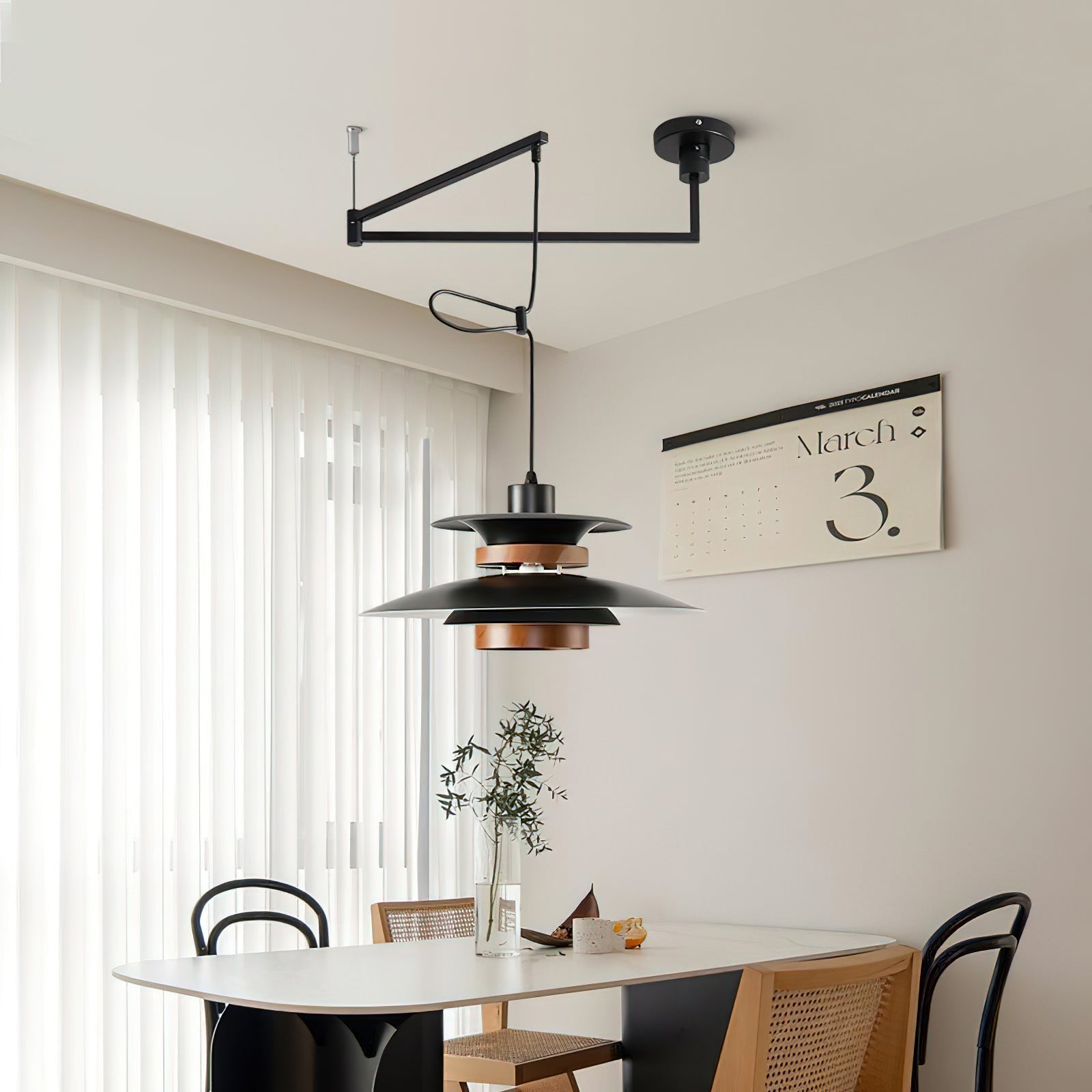 Mercero Elegance Ceiling Lamp - Scandinavian LED Pendant Lamp