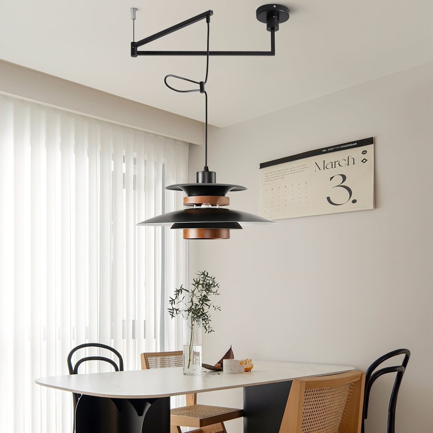 Mercero Elegance Ceiling Lamp - Scandinavian LED Pendant Lamp