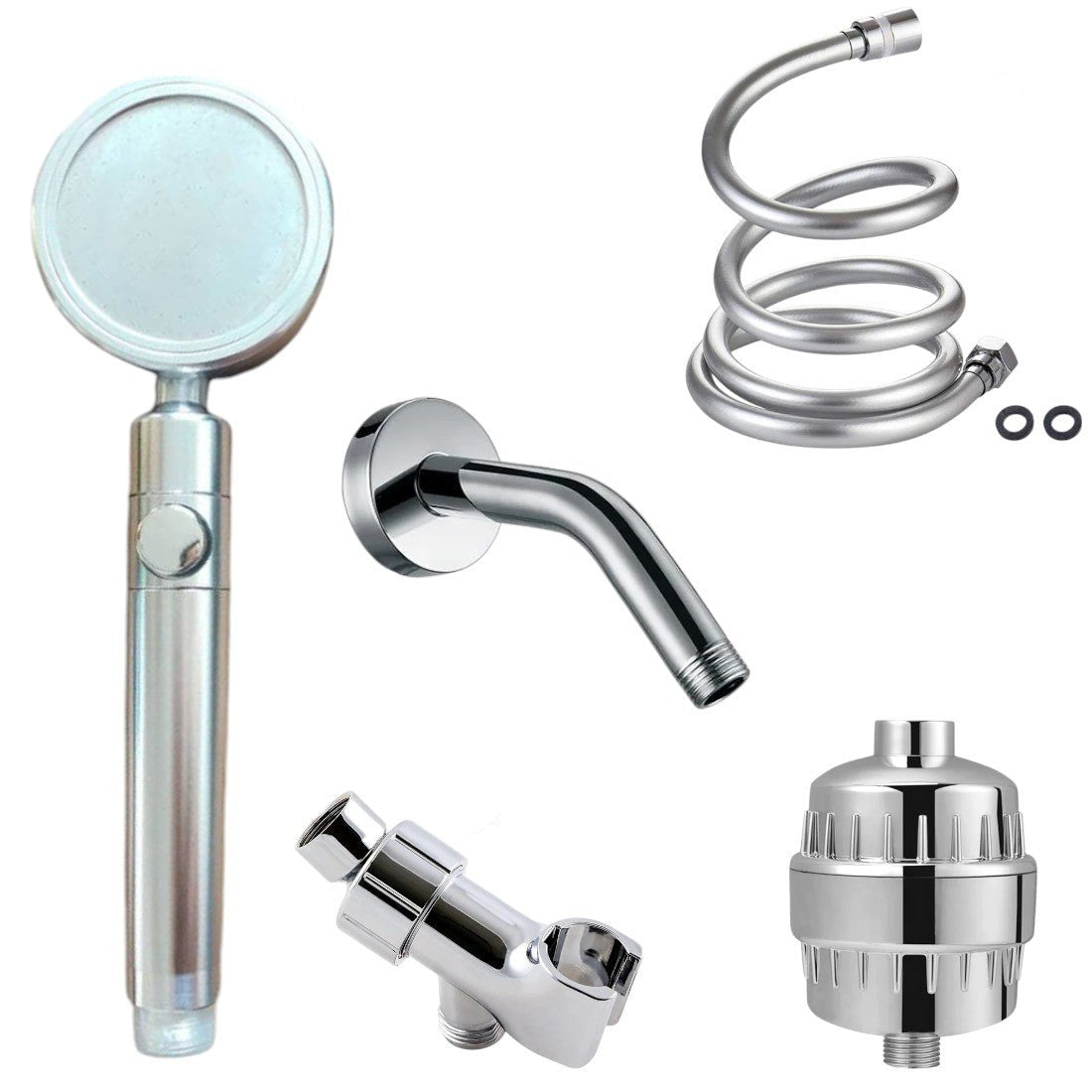 VitalFlow – Refreshing Shower Head with Mineral Filtration