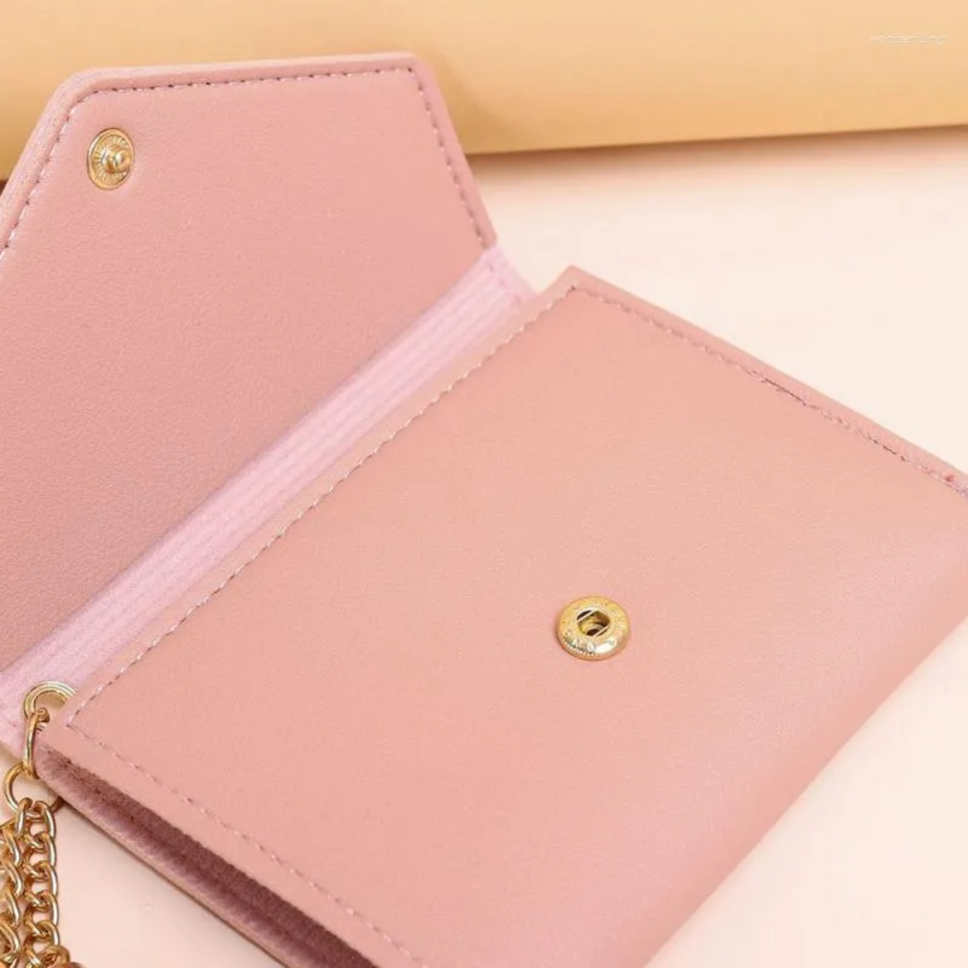 MiniPouch - Elegant Compact Wallet with Fringe