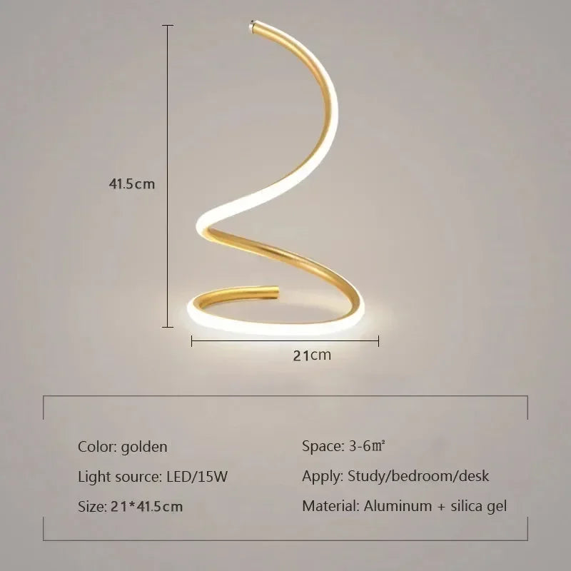 Minimalist LED Table Lamp with Adjustable Shade - Stylish Lighting for the Home
