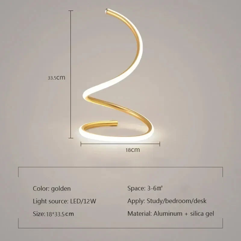 Minimalist LED Table Lamp with Adjustable Shade - Stylish Lighting for the Home