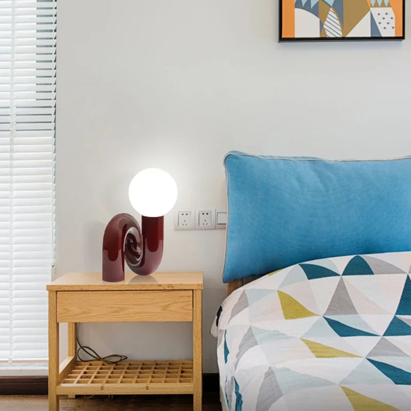 GlassSphere - Elegant Glass Ball Lamp for Stylish Spaces
