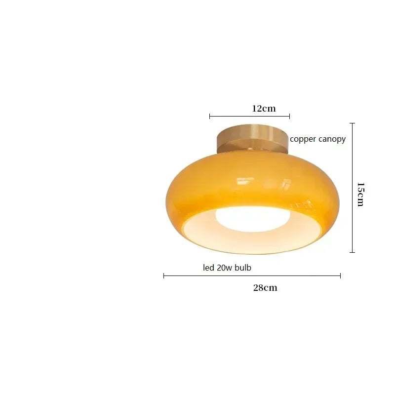 LuminaCraft - Elegant Glass Chandelier with LED for Atmospheric Lighting