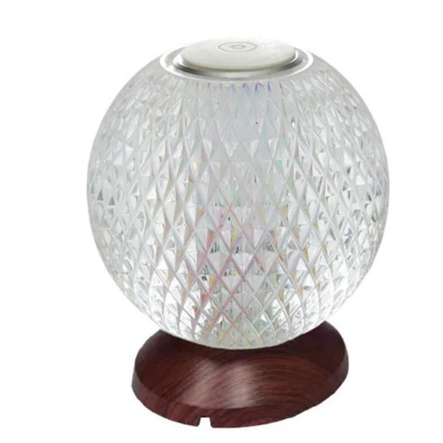 Chic Kristallbordslampa – Trådlös Lyxbelysning