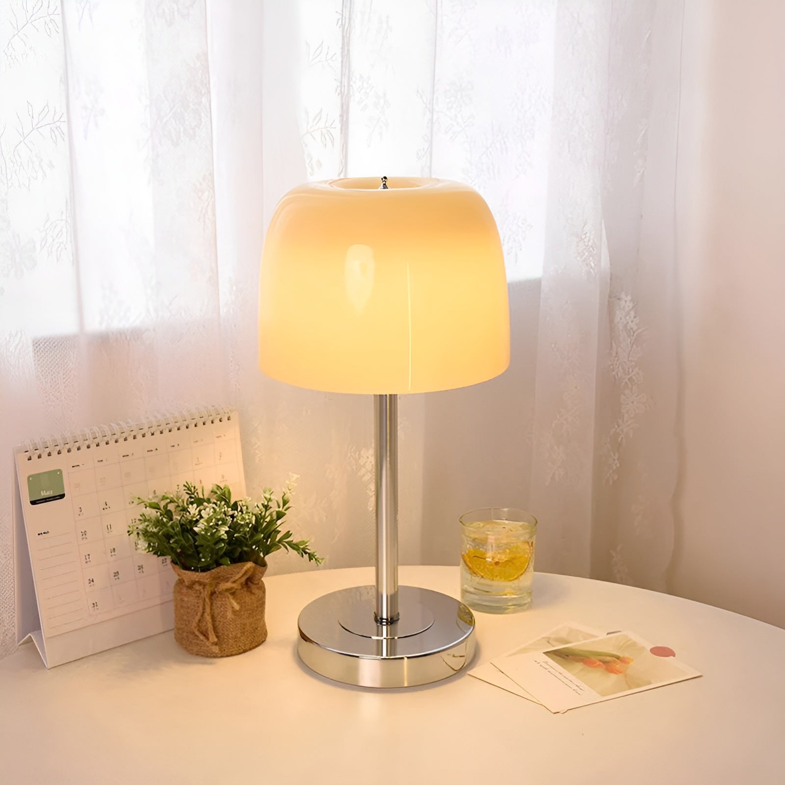 Modern Elegance LED Table Lamp - Stylish and Energy Saving