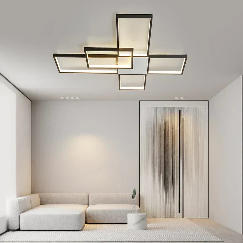 LuxeGlimmer Kandelaber - Elegant LED Krona för Lyxiga Interiörer