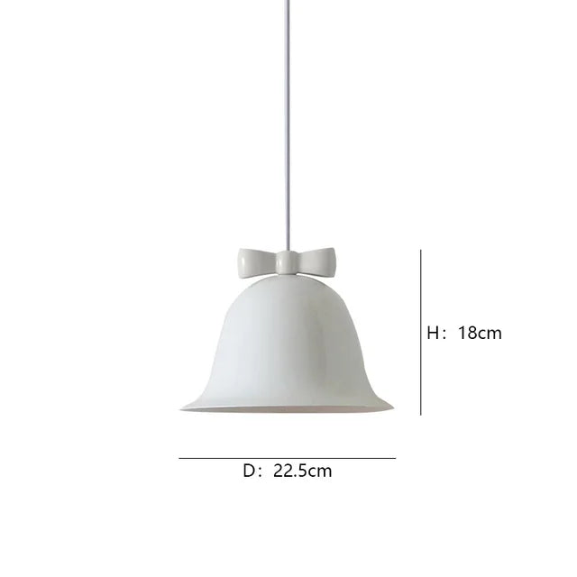 ElegantBow – Modern Arch LED Pendant Lamp for Atmospheric Lighting