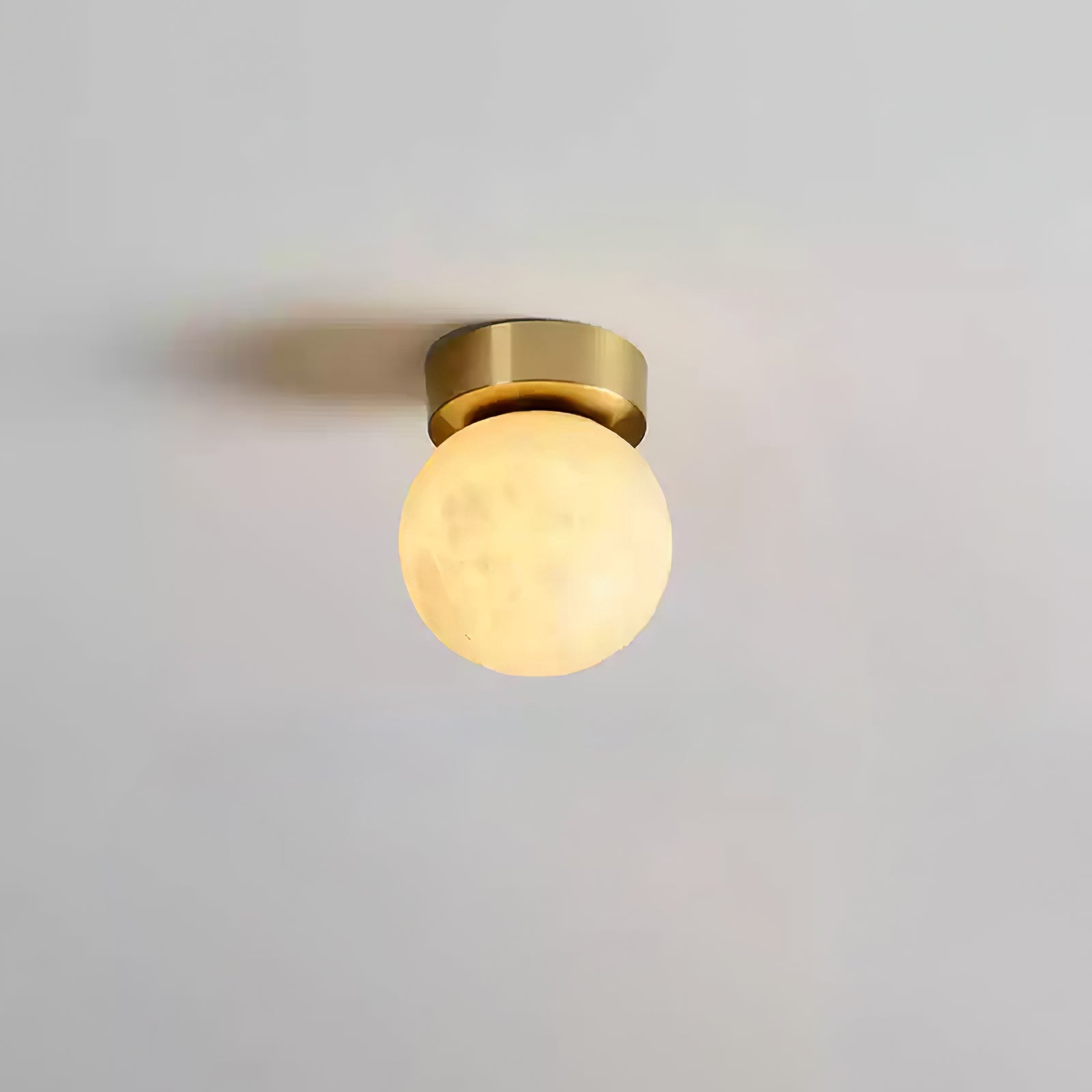 LumaBreeze Ceiling Light - Luxurious Modern Alabaster LED Ceiling Light