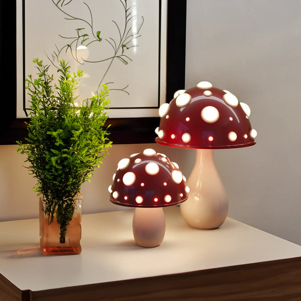 Mushroom AuraLamp - Wireless Mood Light with Adjustable LED